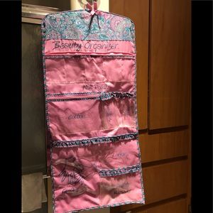 Two sided Beauty organizer nwot. Multiple pockets